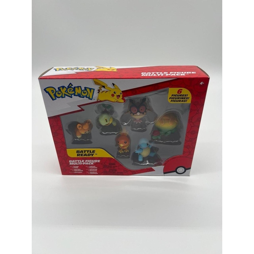 NEW Pokémon Toy Battle Ready Multi-Pack 6 Figures